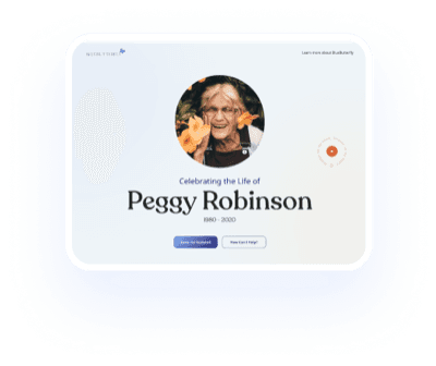 Your memorial page